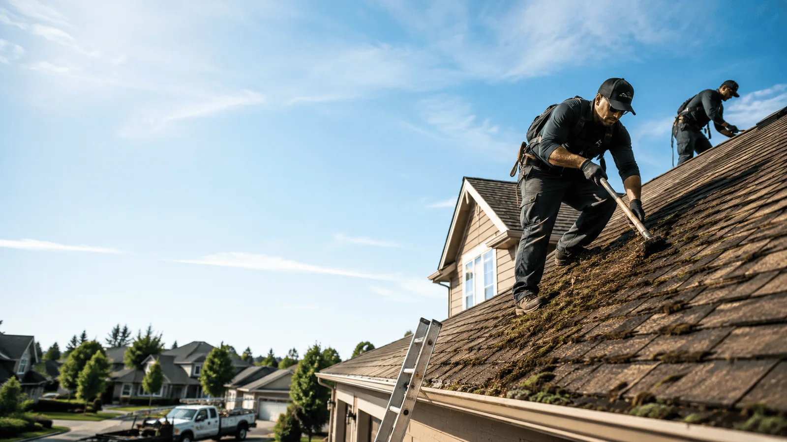 Roof Moss Removal in Coventry, RI near me